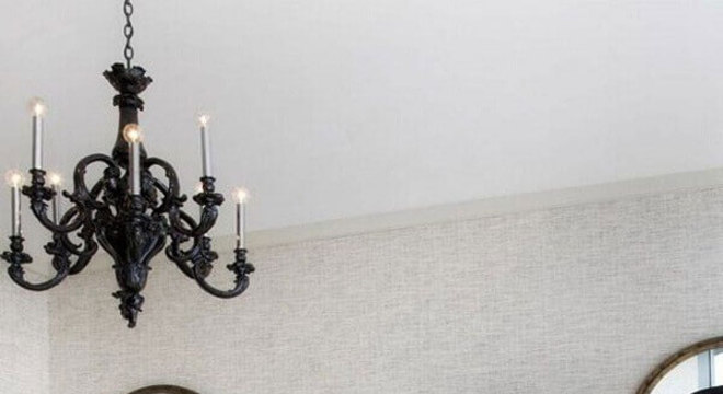 decoração de quarto de moça preto e branco Foto Aaron Guide