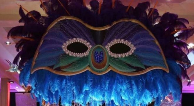 Decoração festa à fantasia