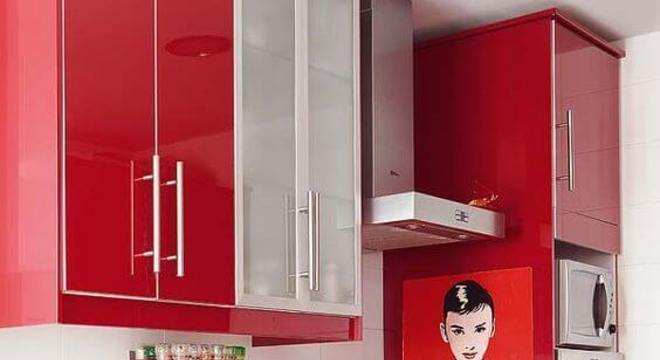 decoração vermelho e branco