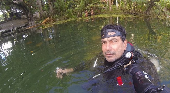 Del Río lembra que encontrar fósseis de Eva exigiu um ano e meio de mergulhos 