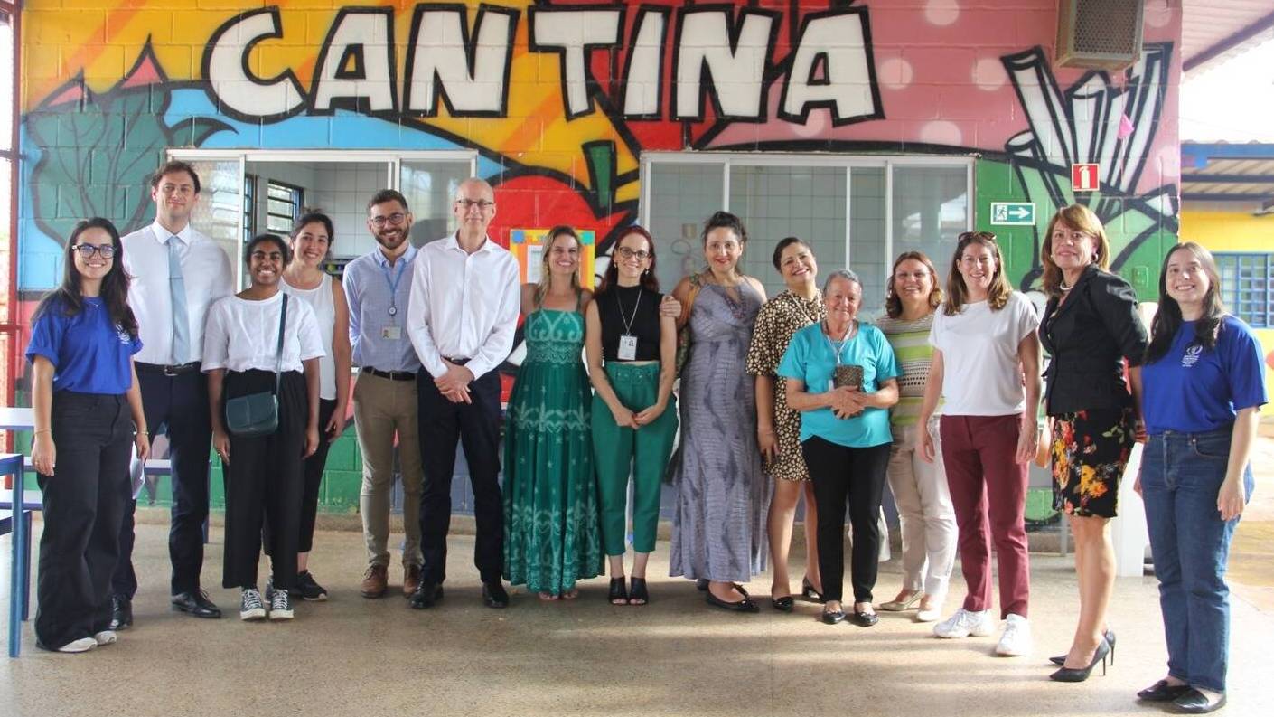 British delegation visit to Public School in Federal District – Prisma