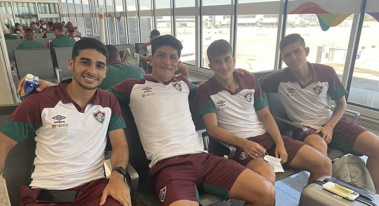 Delegação do Fluminense embarcou para Brasília nesta sexta-feira