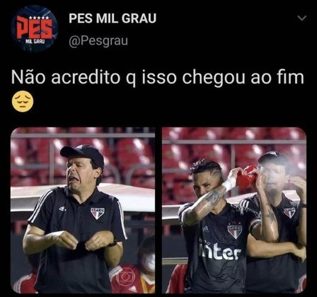 Demissão de Fernando Diniz do São Paulo inspira memes nas redes sociais