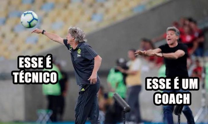 Demissão de Renato Gaúcho do Flamengo rende memes nas redes sociais.