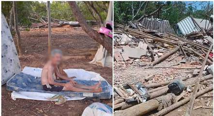 Idoso só tirou documentos e uma TV da casa