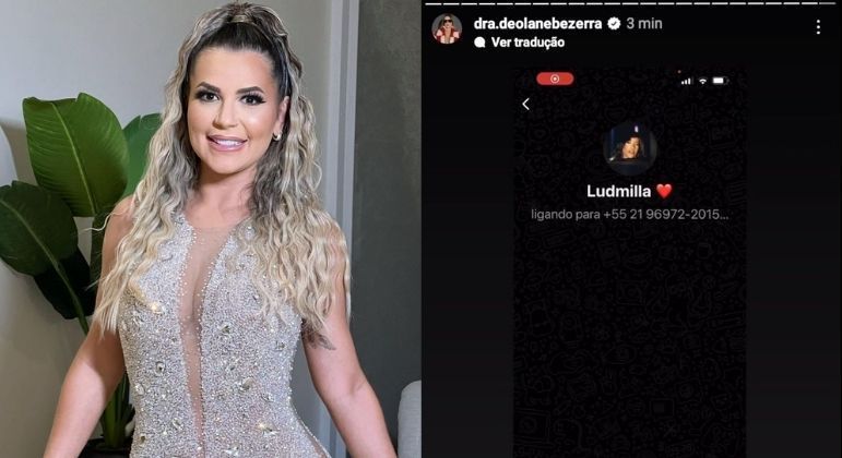Deolane Bezerra revela número de telefone de Ludmilla