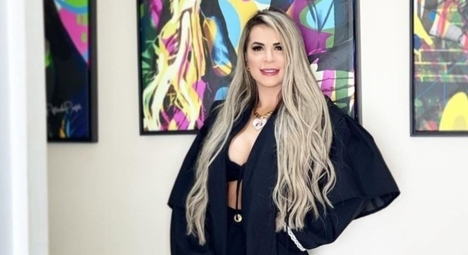 Roupa escolhida por Deolane para audiência dividiu opiniões na web