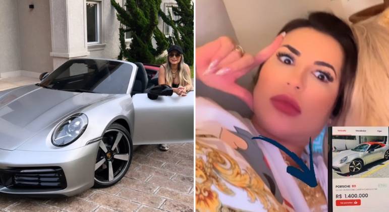 Deolane Bezerra exibiu seu carro de luxo nas redes sociais
