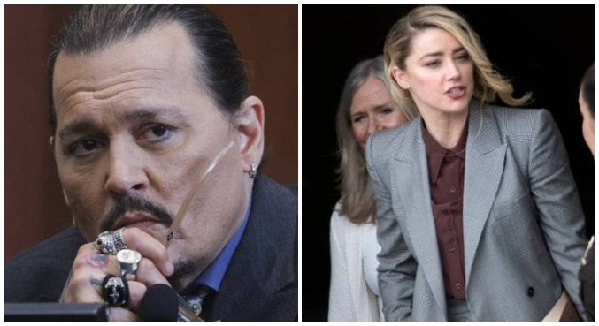 Depp venceu processo que moveu contra Amber por difamação