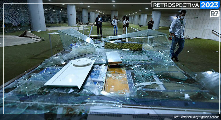 Depredação dos Três Poderes deixou prejuízo de cerca de R$ 21 milhões ao poder público 