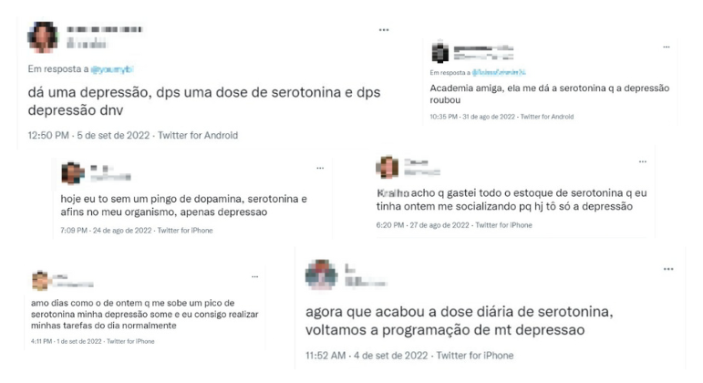 Comentários nas redes sociais associam erroneamente a serotonina baixa à depressão