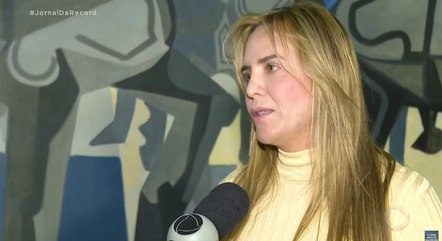 Deputada Celina Leão em entrevista à 'Record TV'
