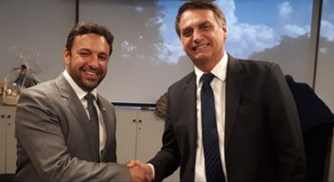 Deputado Daniel Freitas (PSL-SC) viajou na comitiva presidencial aos EUA