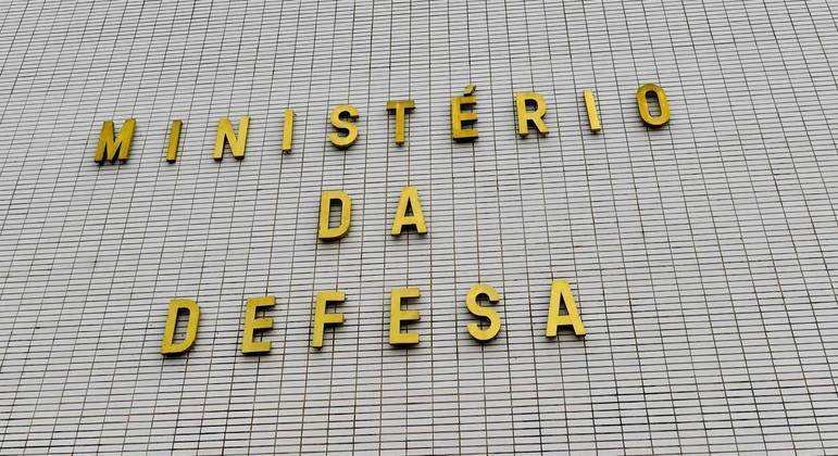 Fachada do Ministério da Defesa, em Brasília