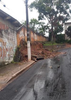 Parte do muro de arrimo de uma escola estadual desaba no Grajaú – Notícias