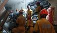 Laudo mostra que mezanino que desabou não tinha indicação de capacidade (Divulgação/Corpo de Bombeiros)