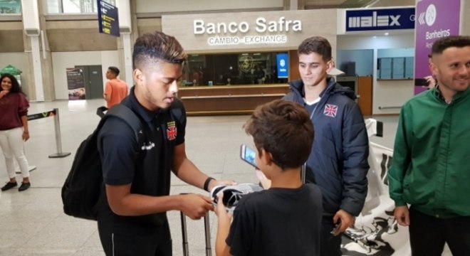 Desembarque do Vasco - Evander