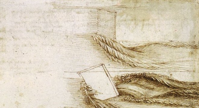  Da Vinci foi o primeiro a notar importante fenômeno de mecânica dos fluidos 