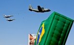 Apresentação da Força Aérea Brasileira no desfile de 2011