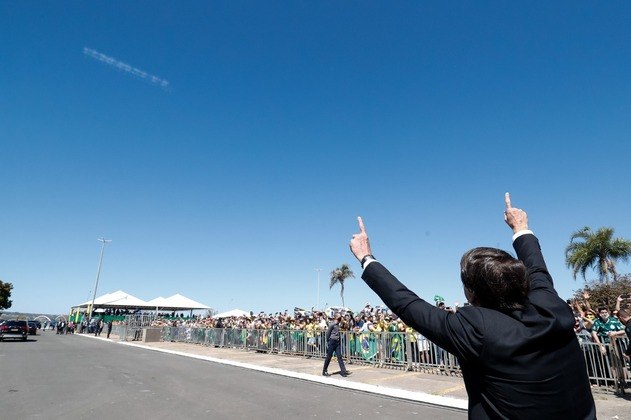 Em 2020, o desfile foi cancelado devido à pandemia da Covid-19. No lugar do tradicional evento, o ex-presidente Jair Bolsonaro promoveu uma solenidade no gramado do Palácio da Alvorada