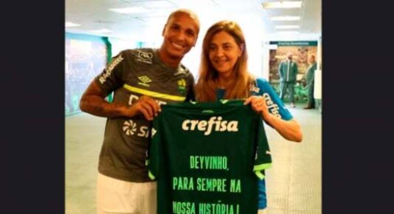 Deyverson e Leila - Palmeiras