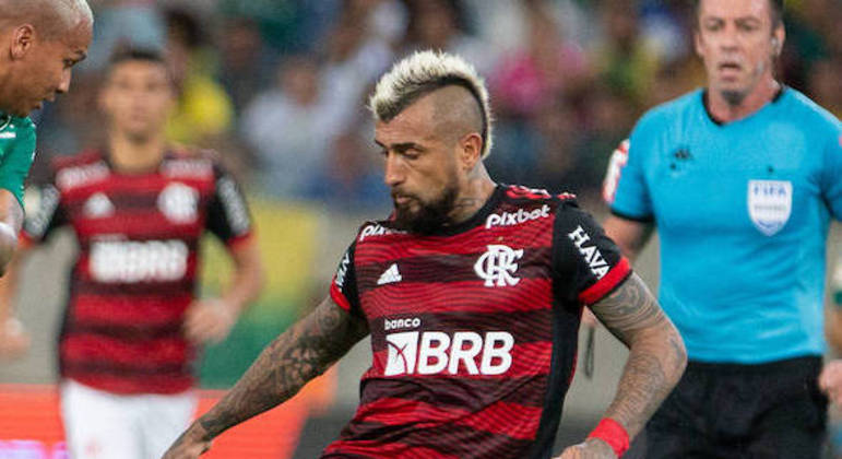 Vidal foi um dos grandes reforços do Flamengo em 2022
