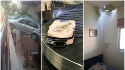 Acredite, essas pessoas estão tendo um dia muito pior do que o seu. Confira! (Reprodução/Splitpics.uk)