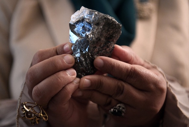 Esta é a
segunda vez, em menos de um mês, que um diamante de grandes dimensões é encontrado em
Botsuana