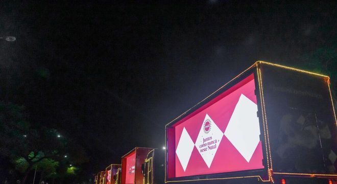 Em época de pandemia, caravana iluminada da Coca-Cola passa por Campo Grande  discretamente - Cidades - R7 Diário Digital