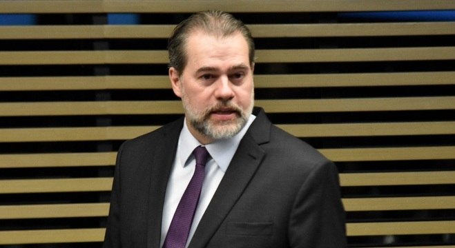 O presidente do STF, ministro Dias Toffoli