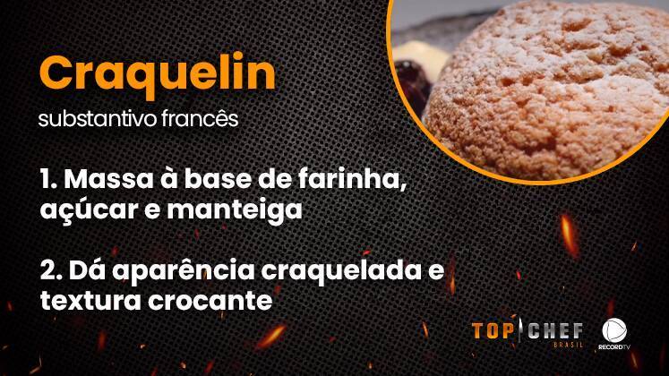 Os chefs Eduardo Moraes e Victória Teles conseguiram fazer uma craquelin perfeita na prova de confeitaria. A carioca até levou a Faca de Ouro por conta da receita! 