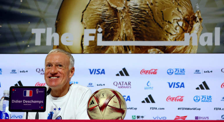 Didier Deschamps levou a França para a segunda final consecutiva de Copa do Mundo