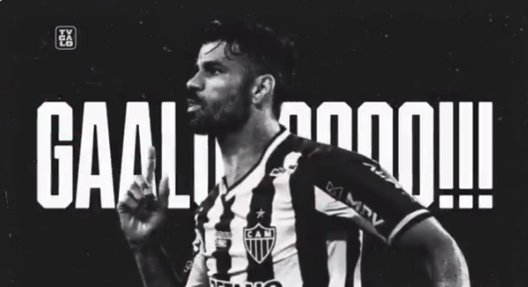 Diego Costa finalmente foi confirmado oficialmente no Atlético Mineiro
