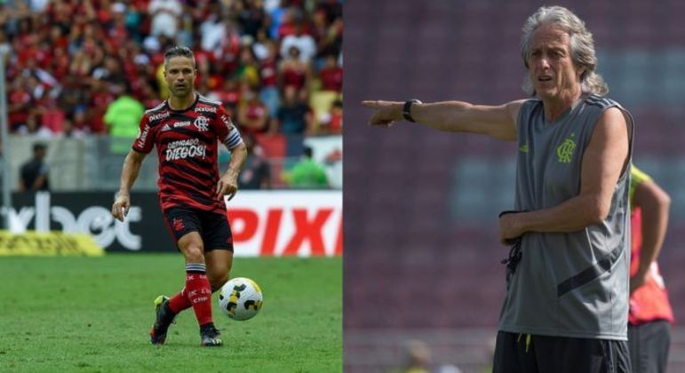Diego Ribas foi treinado no Flamengo por JJ entre 2019 e 2020