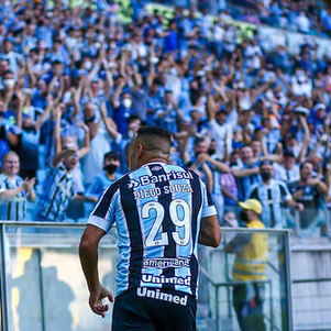 Diego Souza: artilheiro do Grêmio na temporada com 8 gols