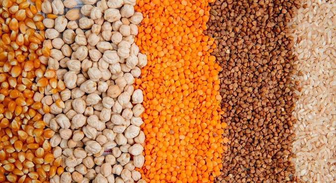 Preços de cereais como milho, grão de bico, lentilha vermelha, trigo e arroz caíram 1,3%