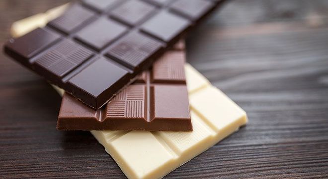 Diferentes tipos de chocolate