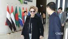 Dilma Rousseff toma posse como presidente do Banco dos Brics em Xangai