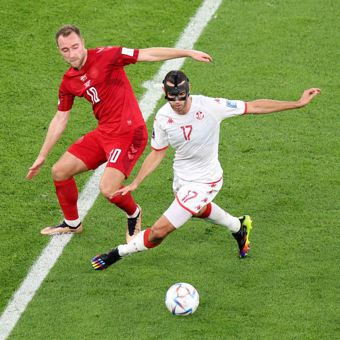 Dinamarca e Tunísia ficam no empate em jogo do grupo D