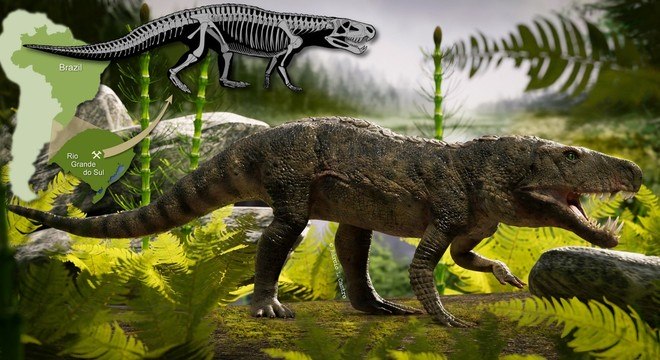 Fósseis de primeiro dinossauro gigante são descobertos