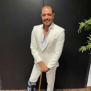 Diogo antes do 
show no Rio de Janeiro