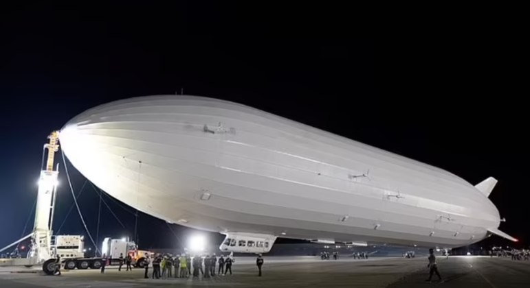 A empresa LTA Research, apoiada pelo cofundador do Google, Sergey Brin, está pronta para testar o maior dirigível do mundo