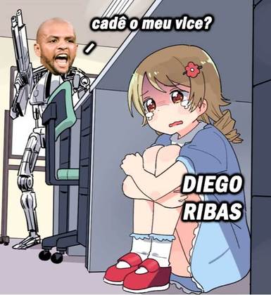 Discussão entre Felipe Melo e Diego Ribas no Fla-Flu rendeu memes nas redes sociais.