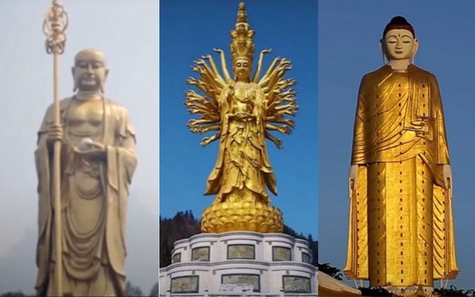 Diversos países possuem estátuas que chamam a atenção pelas suas belezas, valores históricos e muitas vezes pelos seus tamanhos. Confira quais são as 20 maiores estátuas do mundo, levando em conta que nesse ranking foram incluídos os pedestais de cada monumento.