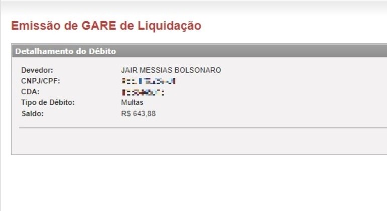 Nome do presidente no Emissão de Gare de SP 