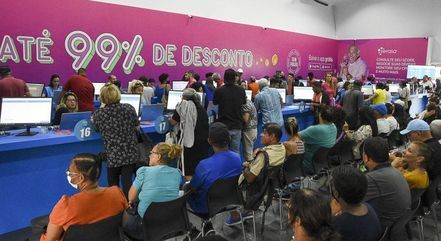 Movimentação em feirão de negociação de dívida