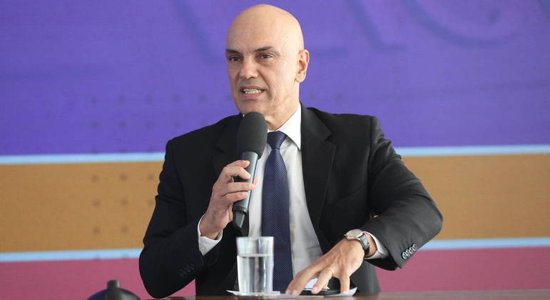 Alexandre de Moraes, presidente do Tribunal Superior Eleitoral e ministro do STF