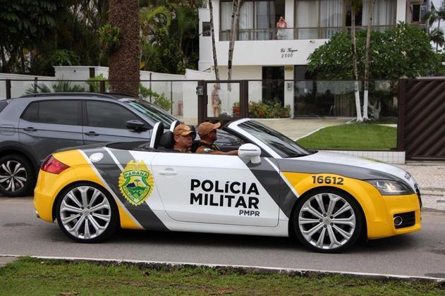 As ruas e avenidas do litoral do Paraná ganharam um reforço potente e luxuoso na prevenção ao crime. Isso porque a PM (Polícia Militar) do Paraná incorporou três 