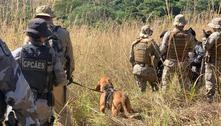 Polícia ganha reforço da inteligência da PRF e 2 cães na busca por Lázaro