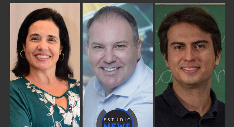 Solange Petrosino, Emílio Munaro e Danilo Costa.